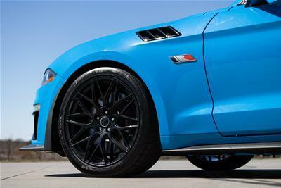 Roush 2015-2023 Mustang Fender Vent Heat Extractors - Gloss Black - 422326