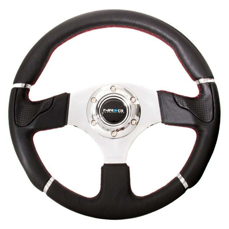 NRG Reinforced Steering Wheel- 350mm Evo Style - RST-008R