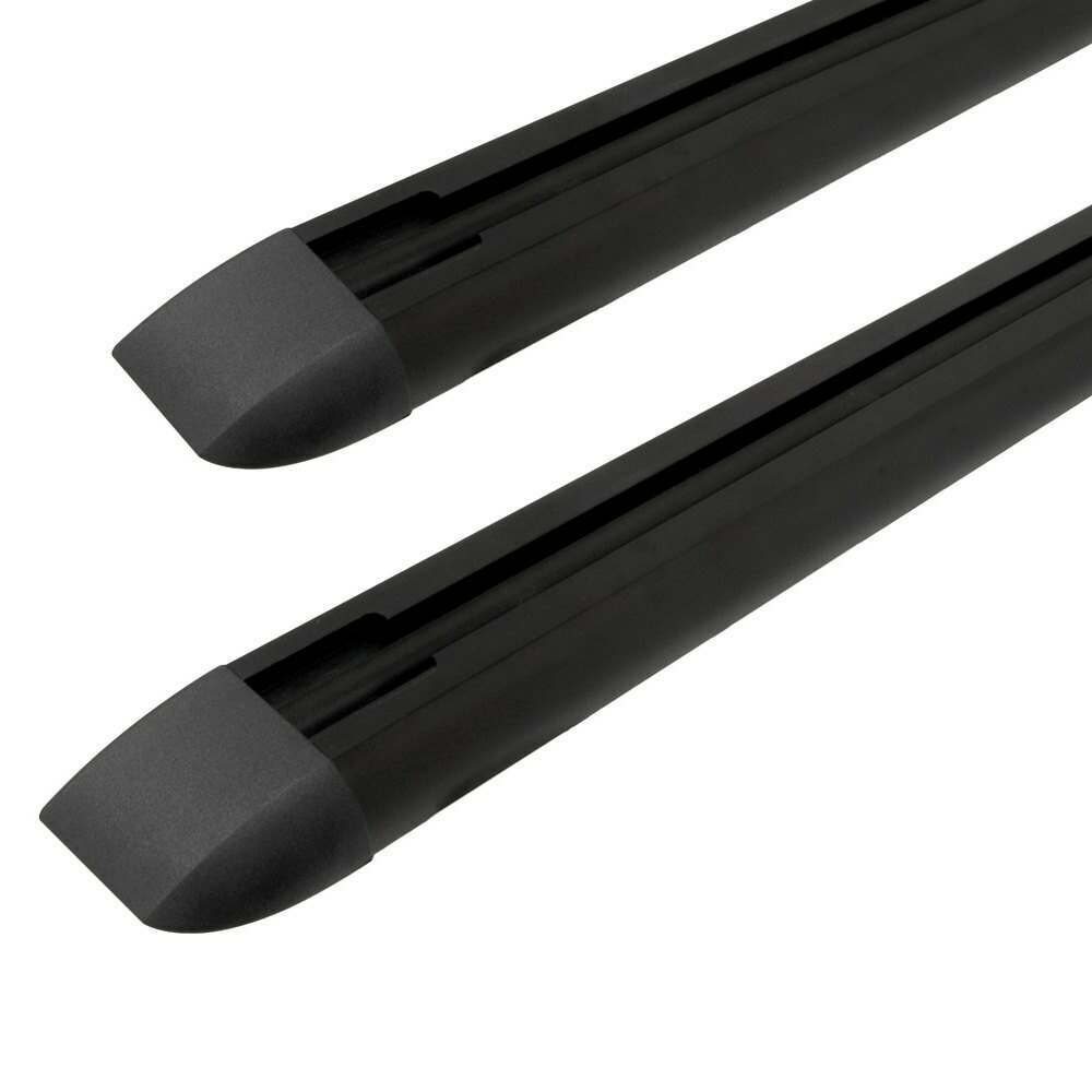 Rhino-Rack RTC Tracks w/Hardware & End Caps - 55in - Pair - RTC14