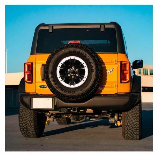 Recon OLED Tail Lights - Clear Lens (2021-2025 Ford Bronco) - 264279LEDCL