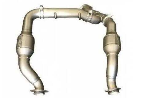 SPD Performance Catted Y-Pipe - Downpipe (2015-2020 F-150 Ecoboost 2.7L) - DP27F1519-HFC