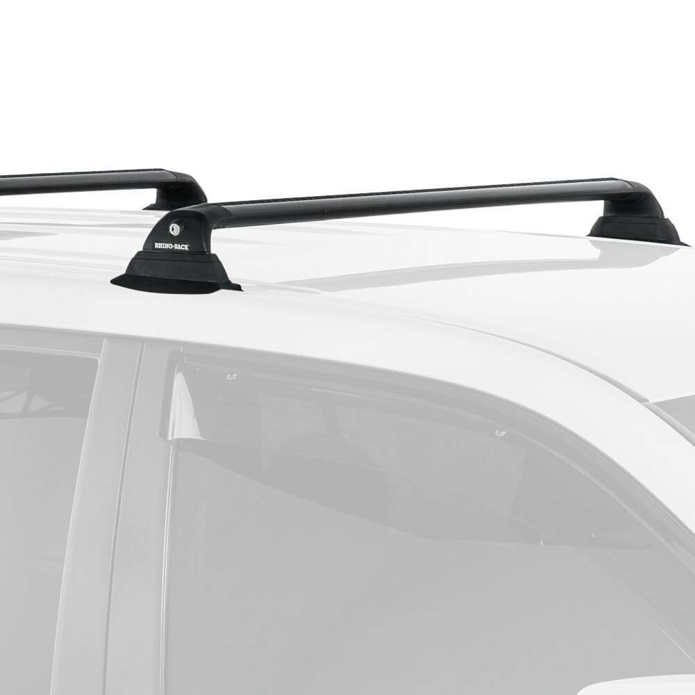 Rhino-Rack 17-22 Honda CR-V 5th Gen 5 Door SUV w/Flush Rails Vortex RVP 2 Bar Roof Rack - Black - RVP46