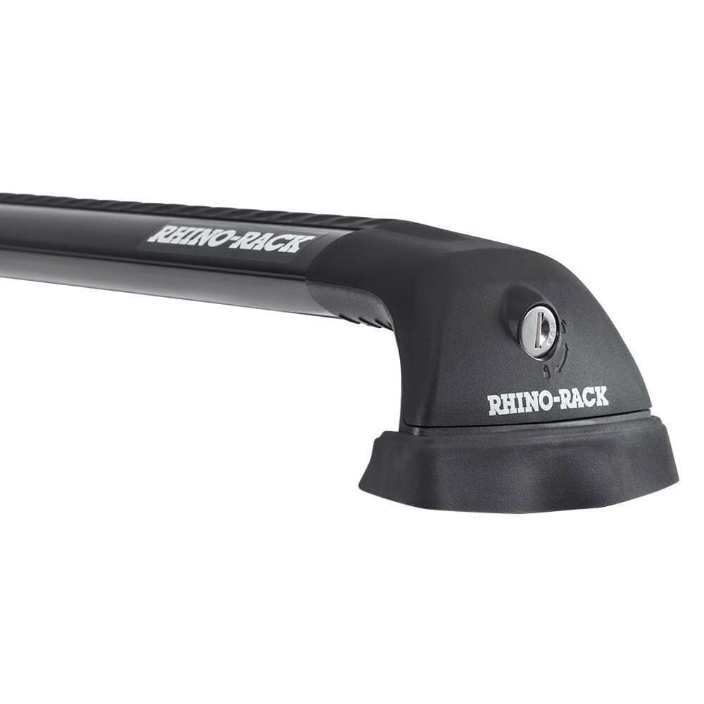 Rhino-Rack 04-10 Chevrolet Cobalt 4 Door Sedan Vortex RVP 2 Bar Roof Rack - Black - RVP63