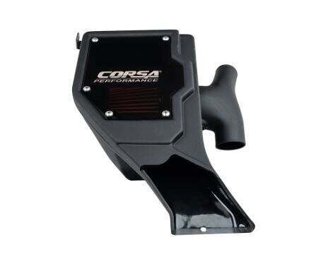 Corsa Closed Box Air Intake - Drytech (Dry) (2021-2025 Ford Bronco 2.7L Turbo) - 47003D