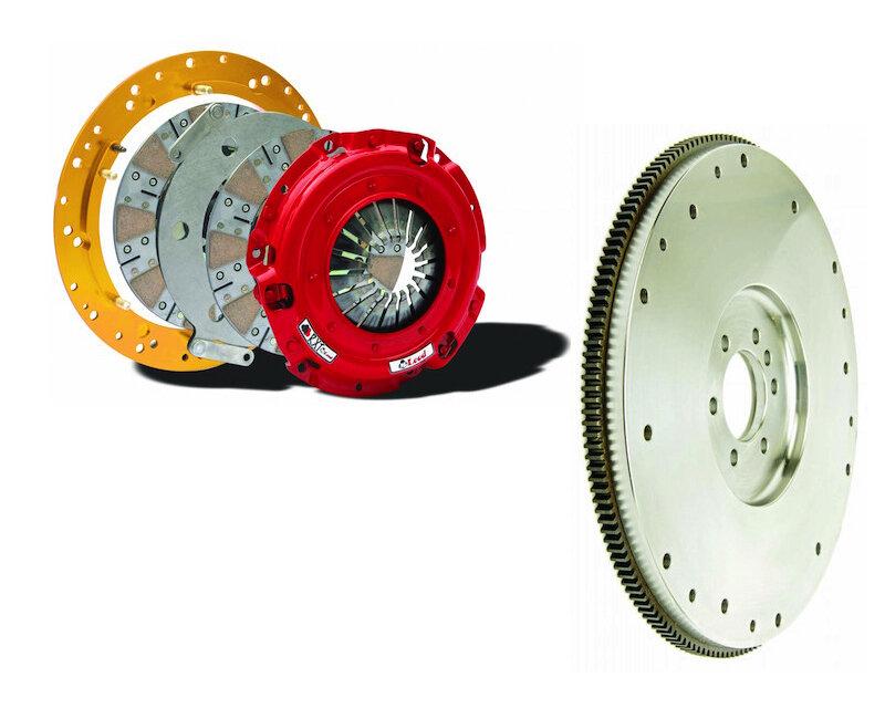 Mcleod 2011-2017 Mustang 5.0L RXT Twin Disc Clutch Kit (23 Spline) w/ Steel Flywheel