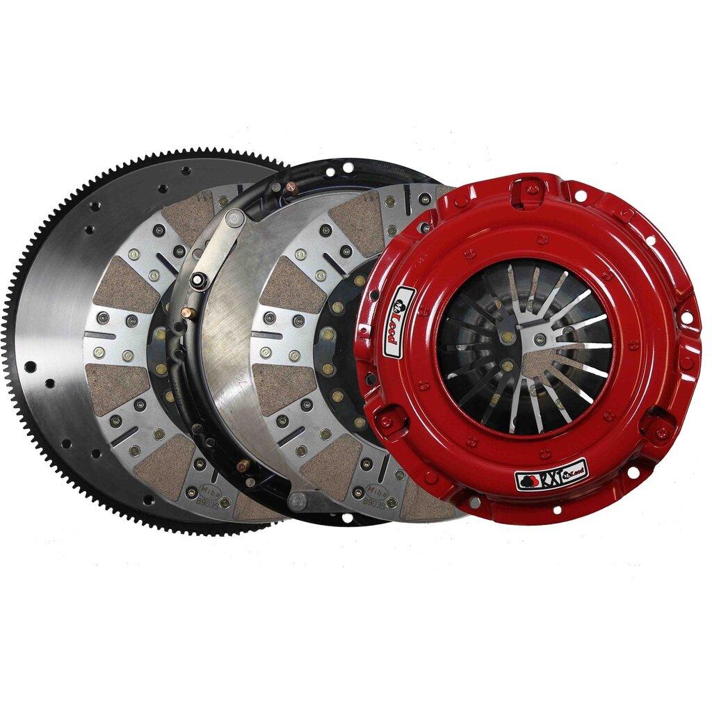 Mcleod 6435825M RXT Twin Disc Clutch Power Pack with Billet Steel Flywheel - 23 Spline (2011-2017 Mustang GT / 2012-2013 Boss 302)