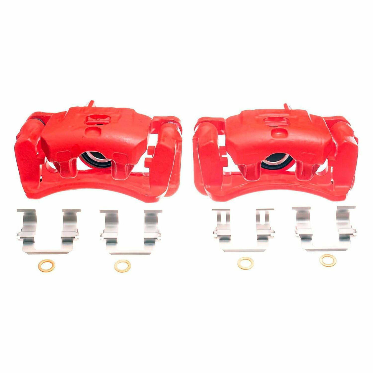 Power Stop 96-99 Acura SLX Rear Red Calipers - Pair - S1636