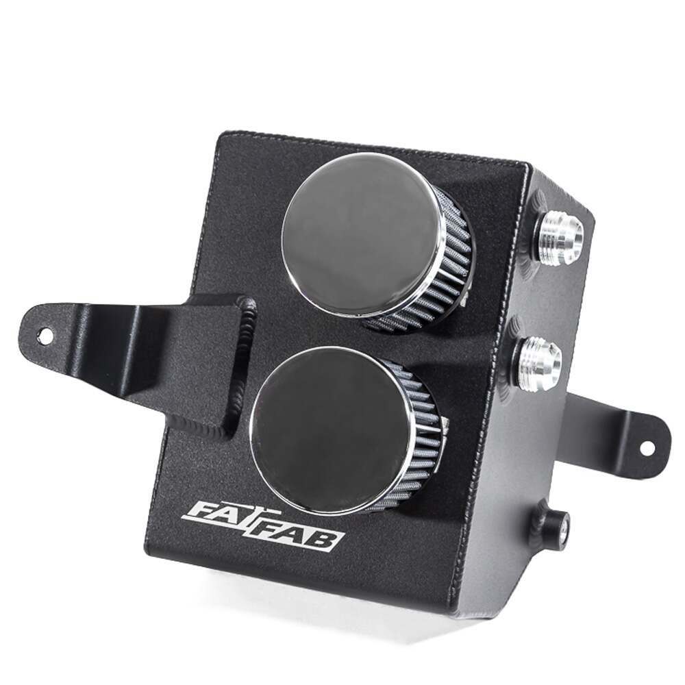 Fathouse Fabrications Race Catch Can for 05-14 Mustangs