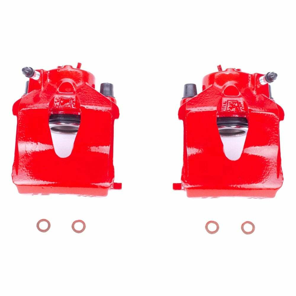 Power Stop 1998 Volkswagen Beetle Front Red Calipers - Pair - S2110