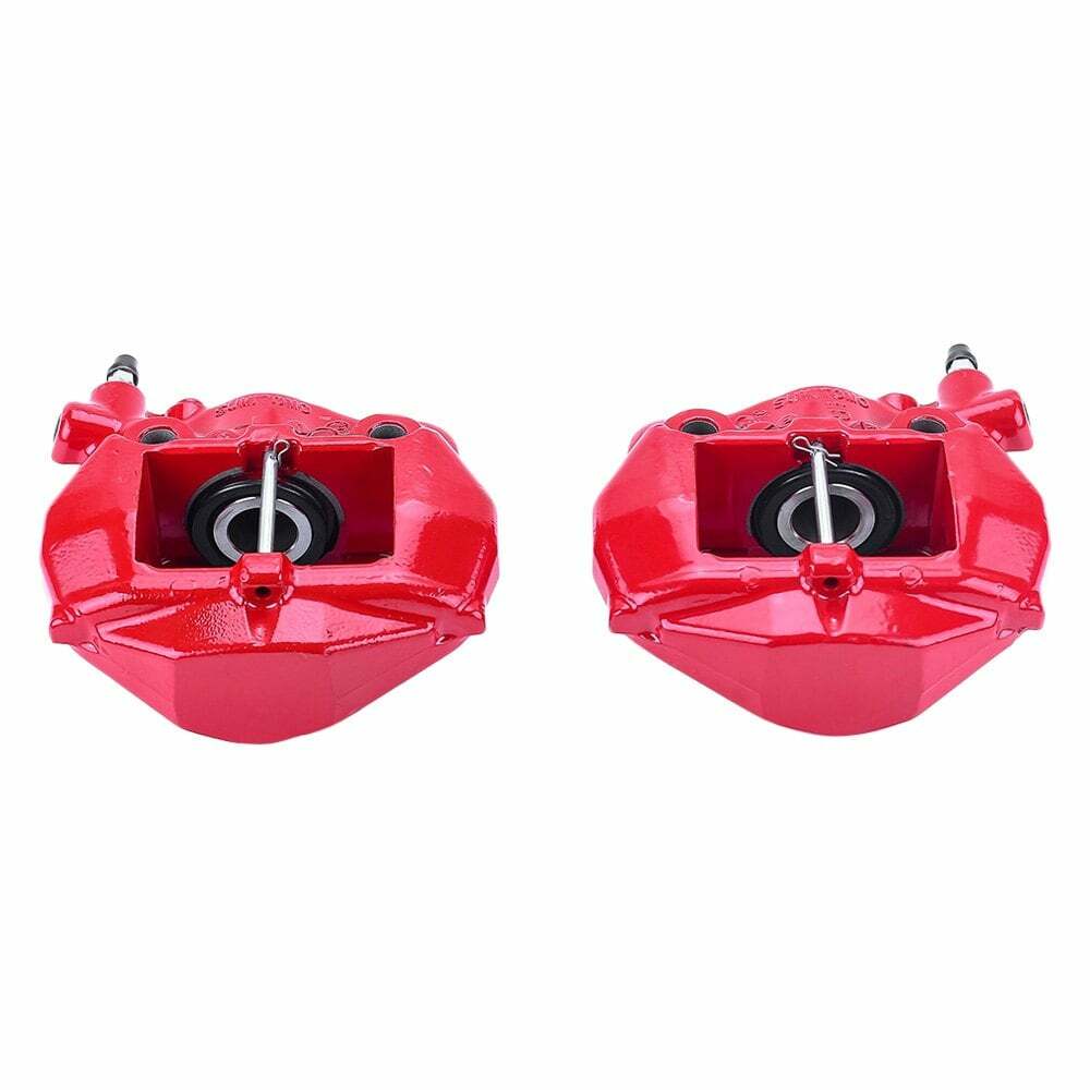 Power Stop 01-06 Lexus LS430 Rear Red Calipers w/o Brackets - Pair - S2764