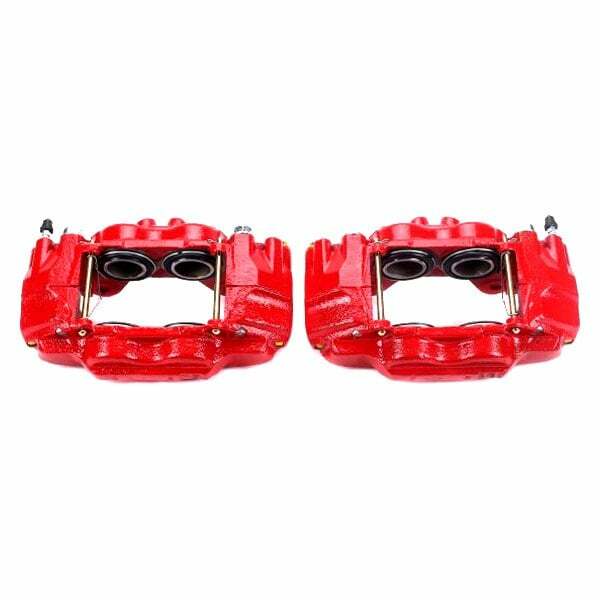 Power Stop 03-09 Lexus GX470 Front Red Calipers w/o Brackets - Pair - S2766