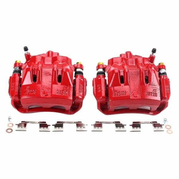 Power Stop 02-03 Lexus ES300 Front Red Calipers w/Brackets - Pair - S2830