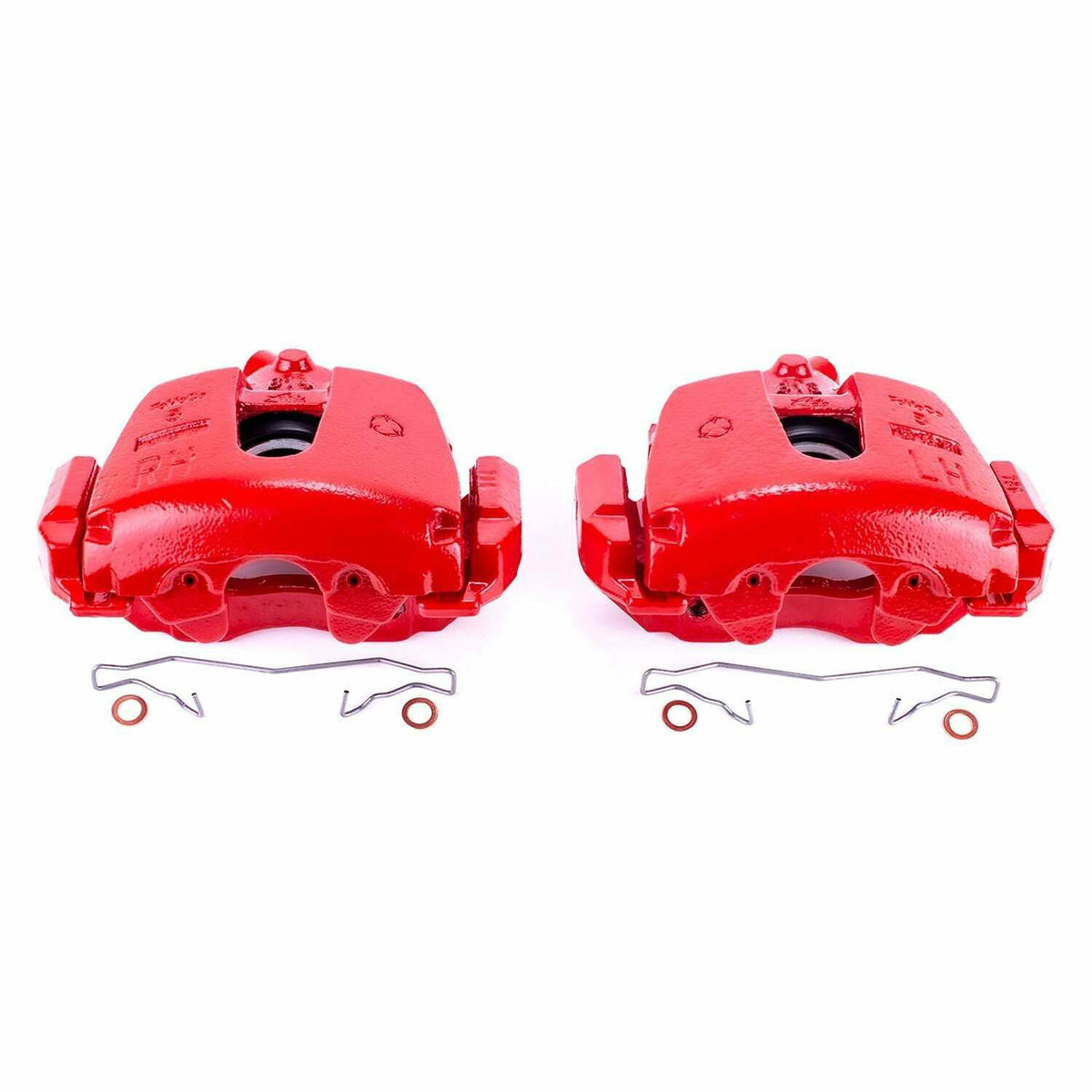 Power Stop 14-17 Ford Escape Front Red Calipers w/Brackets - Pair - S2942