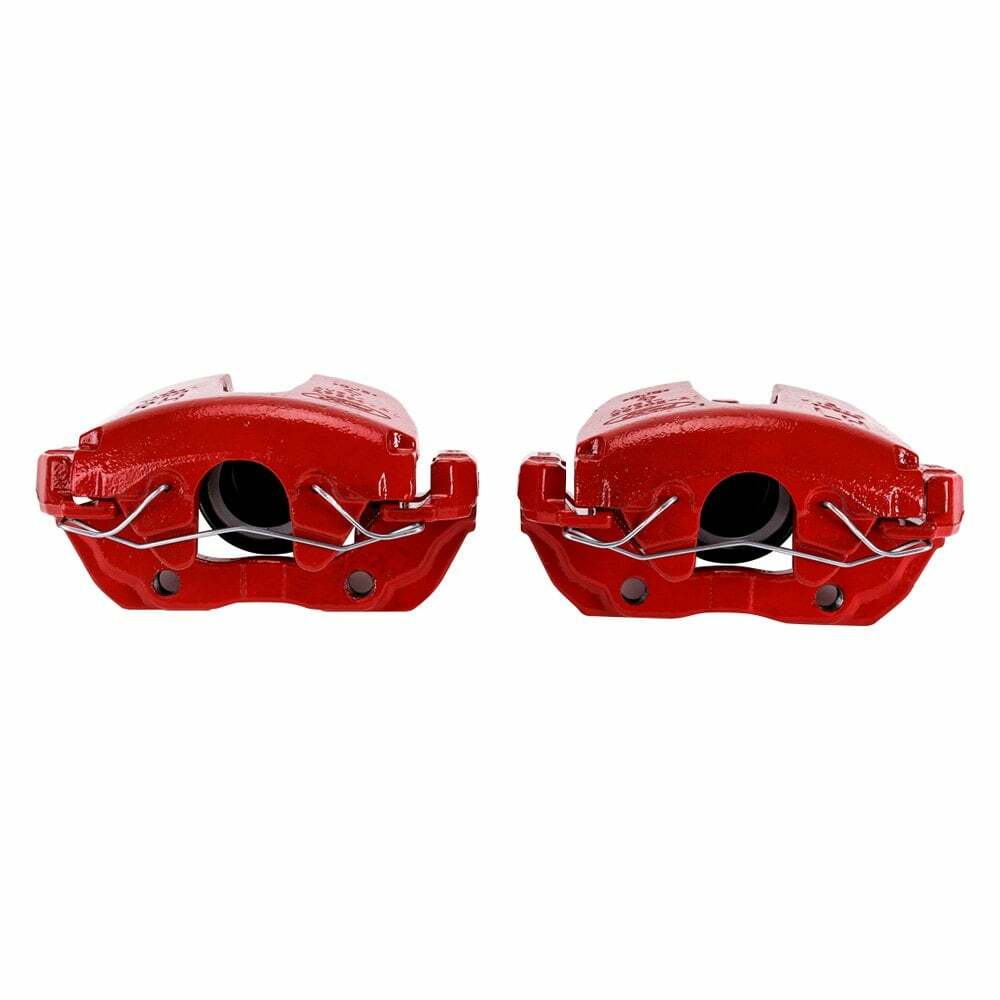 Power Stop 13-18 Ford C-Max Front Red Calipers w/Brackets - Pair - S2942D