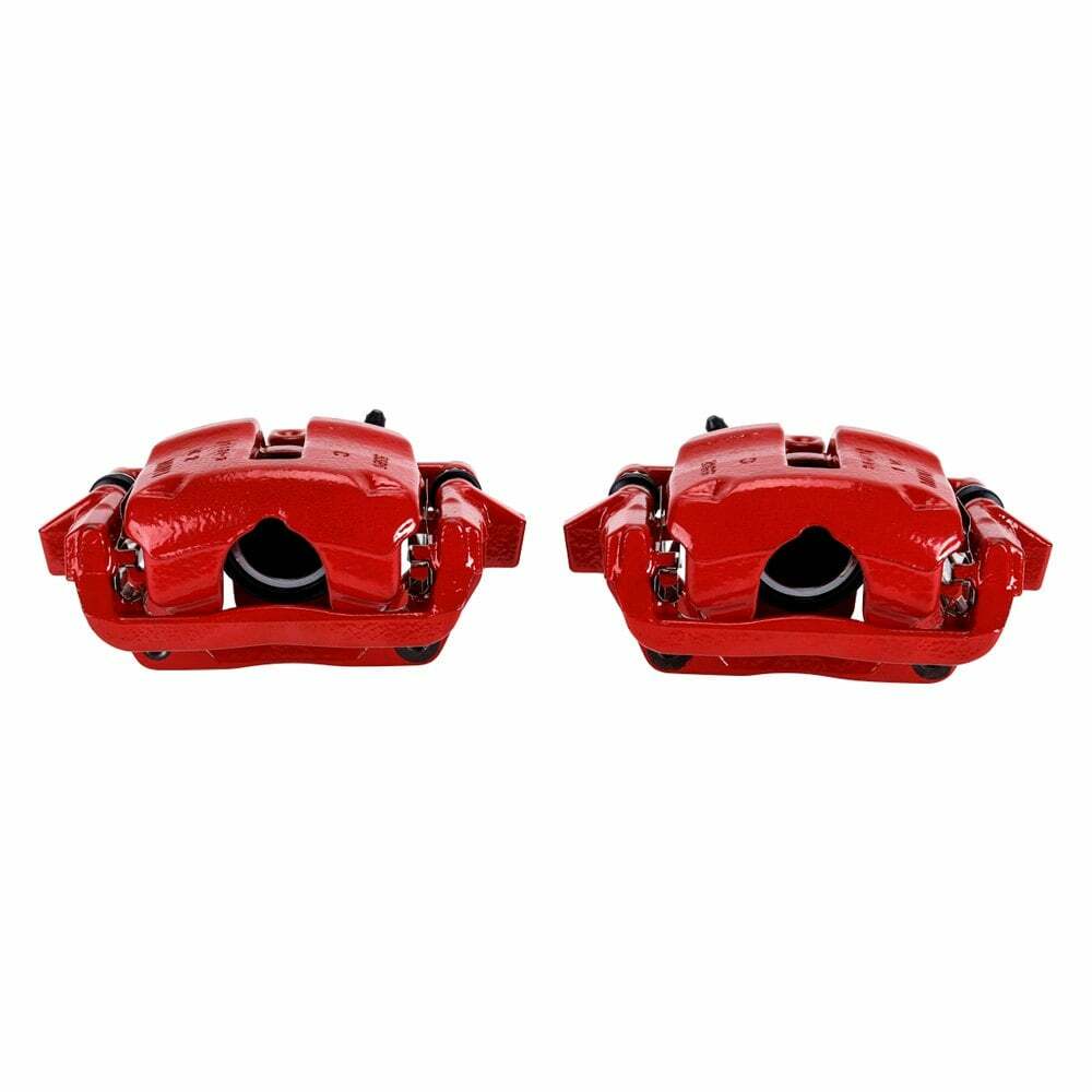Power Stop 07-16 Mini Cooper Front Red Calipers w/Brackets - Pair - S3320A