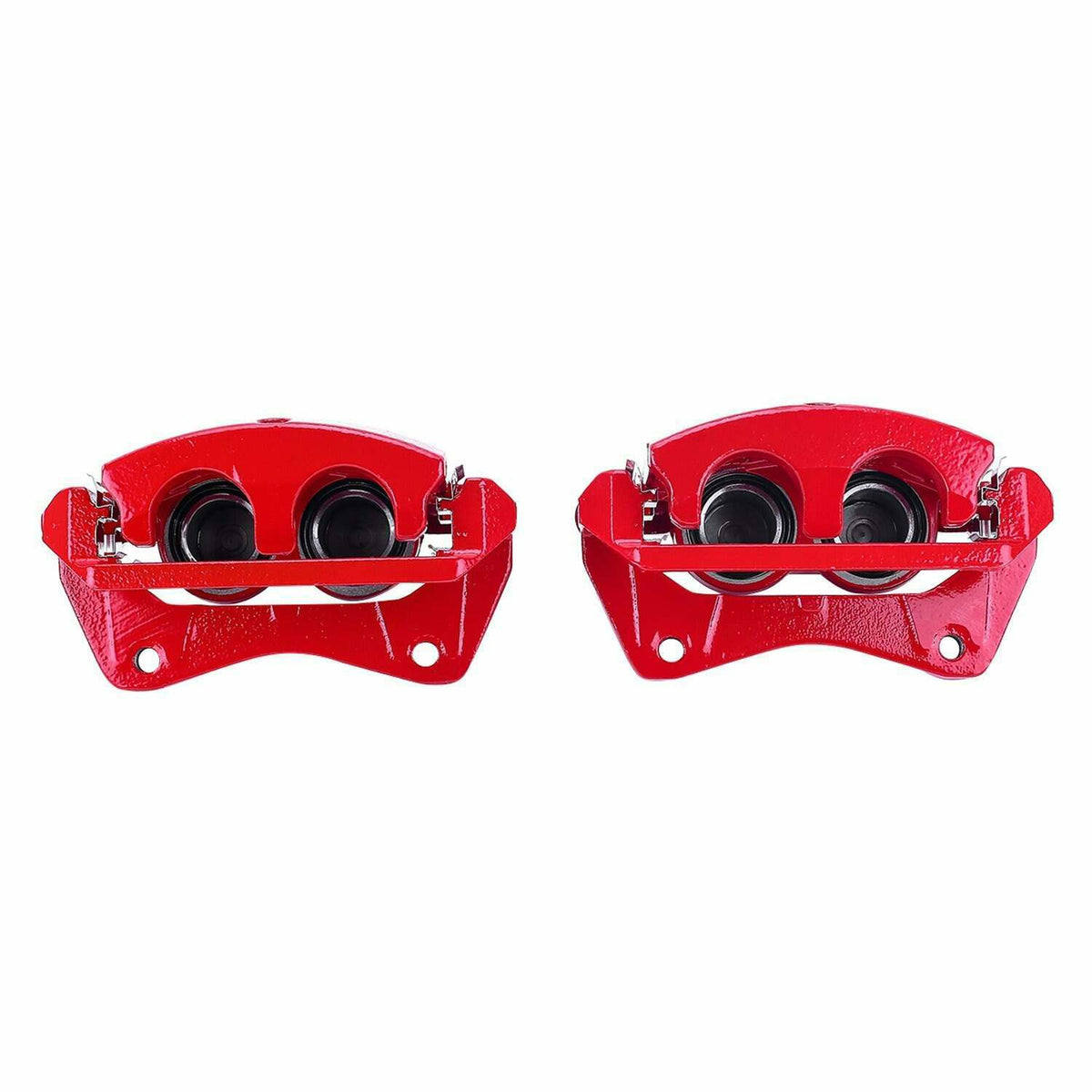 Power Stop 09-15 Honda Pilot Front Red Calipers w/Brackets - Pair - S3826