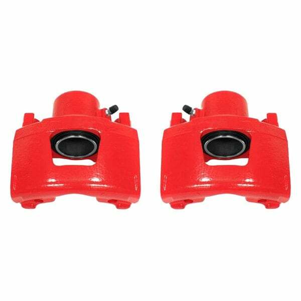 Power Stop 92-93 Buick LeSabre Front Red Calipers w/o Brackets - Pair - S4354