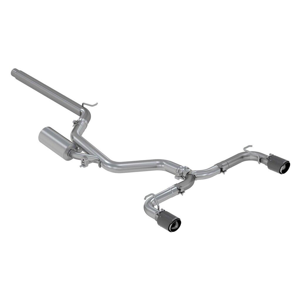MBRP 3" Cat Back Dual Split Rear Exit. (2015-2020 Volkswagen GTI) - S46063CF