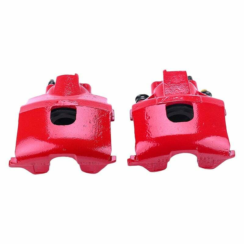 Power Stop 99-04 Chrysler 300M Front Red Calipers w/o Brackets - Pair - S4642