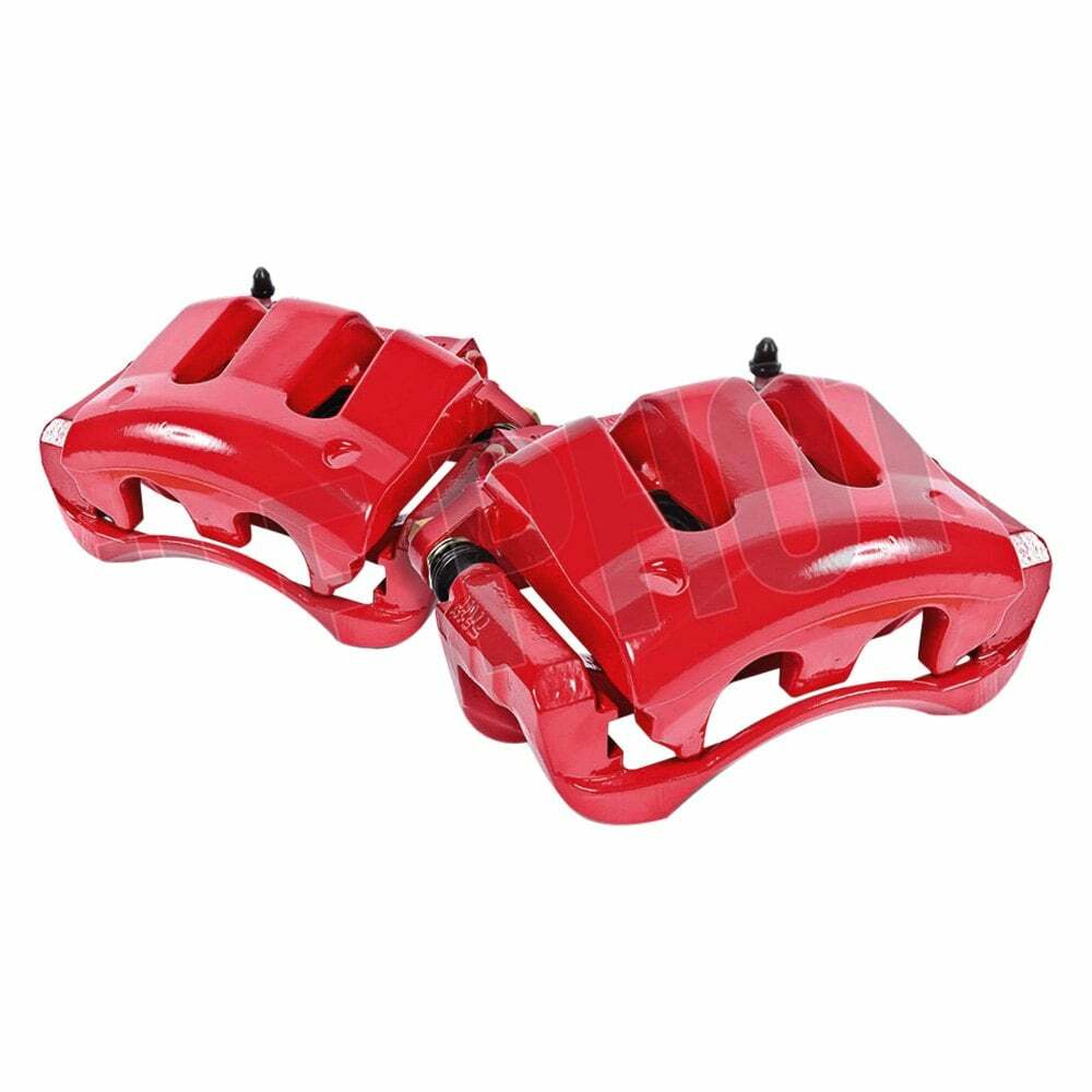 Power Stop 03-06 Ford Expedition Rear Red Calipers w/Brackets - Pair - S4830