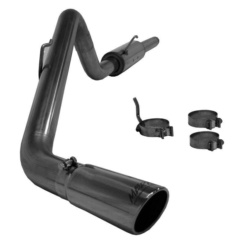 MBRP 3 Cat Back; Single Side; T409 (2004-2005 Ram 1500) - S5104409