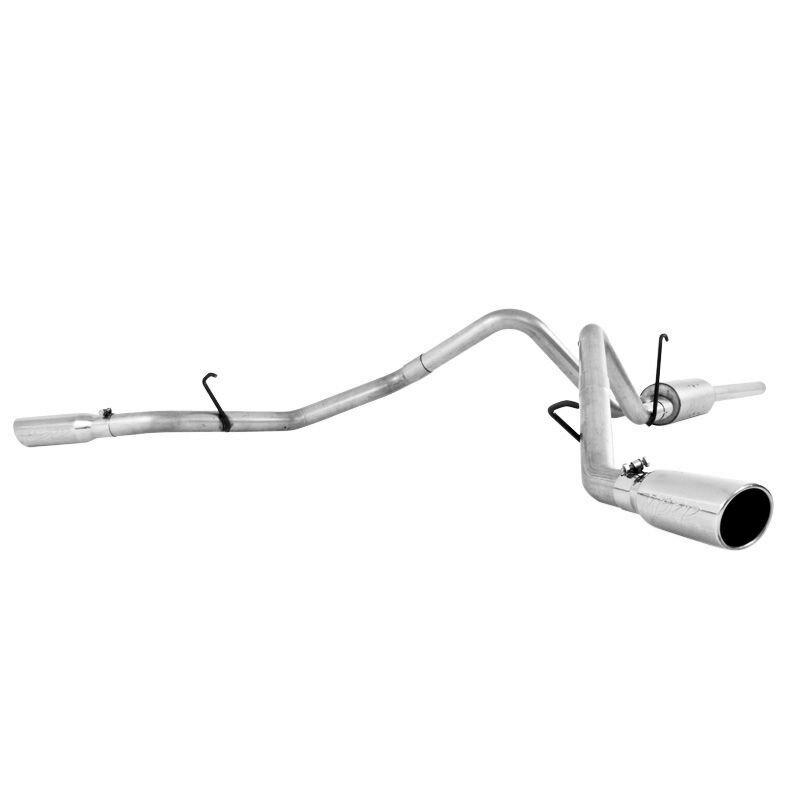 MBRP 2 1/2in. Cat Back; Dual Split Side; AL (2006-2008 Ram 1500) - S5128AL