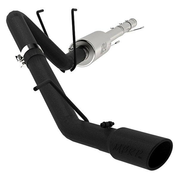 MBRP 3in. Cat Back; Single Side; Black Coated (2019-2019 Ram 1500 Classic,2011-2018 Ram 1500,2009-2010 Ram 1500) - S5142BLK