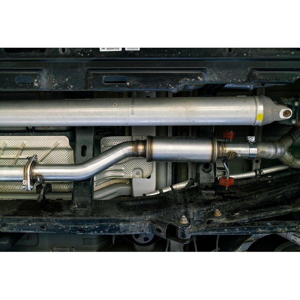 MBRP 3" Single in/out Muffler Replacement, High-Flow, T409 Stainless Steel (2019-2020 Ram 1500) - S5143409