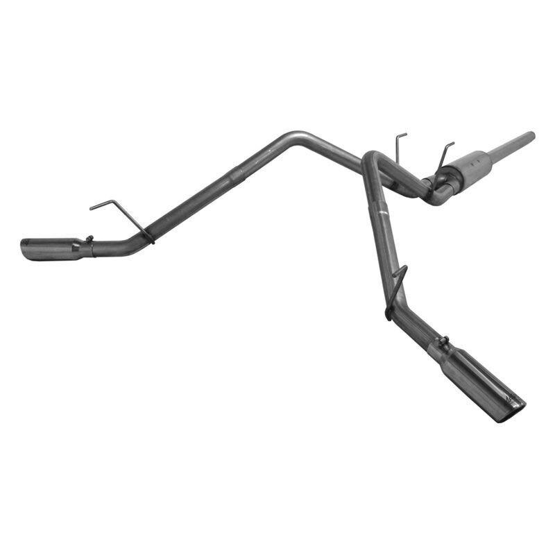 MBRP 2 1/2in. Cat Back; Dual Split Side; AL (2011-2018 Ram 1500,2009-2010 Ram 1500,2019-2019 Ram 1500 Classic) - S5144AL