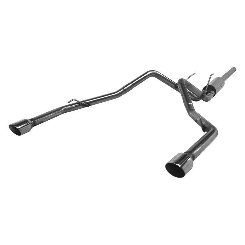 MBRP 2 1/2in. Cat Back; Dual Split Rear; T409 (through stock bumper) (2011-2018 Ram 1500,2009-2010 Ram 1500,2019-2019 Ram 1500 Classic) - S5146409