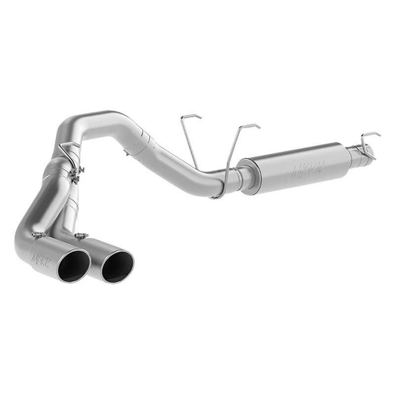 MBRP 4in. Cat Back; Single Side Dual Outlet; AL (2014-2020 Ram 3500,2014-2020 Ram 2500) - S5150AL