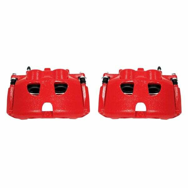 Power Stop 10-17 Ford Expedition Front Red Calipers w/Brackets - Pair - S5236