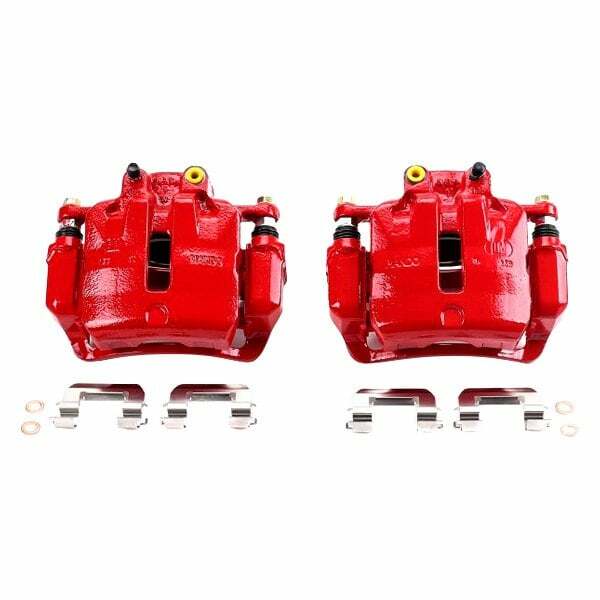 Power Stop 12-16 Buick LaCrosse Front Red Calipers w/Brackets - Pair - S5270A