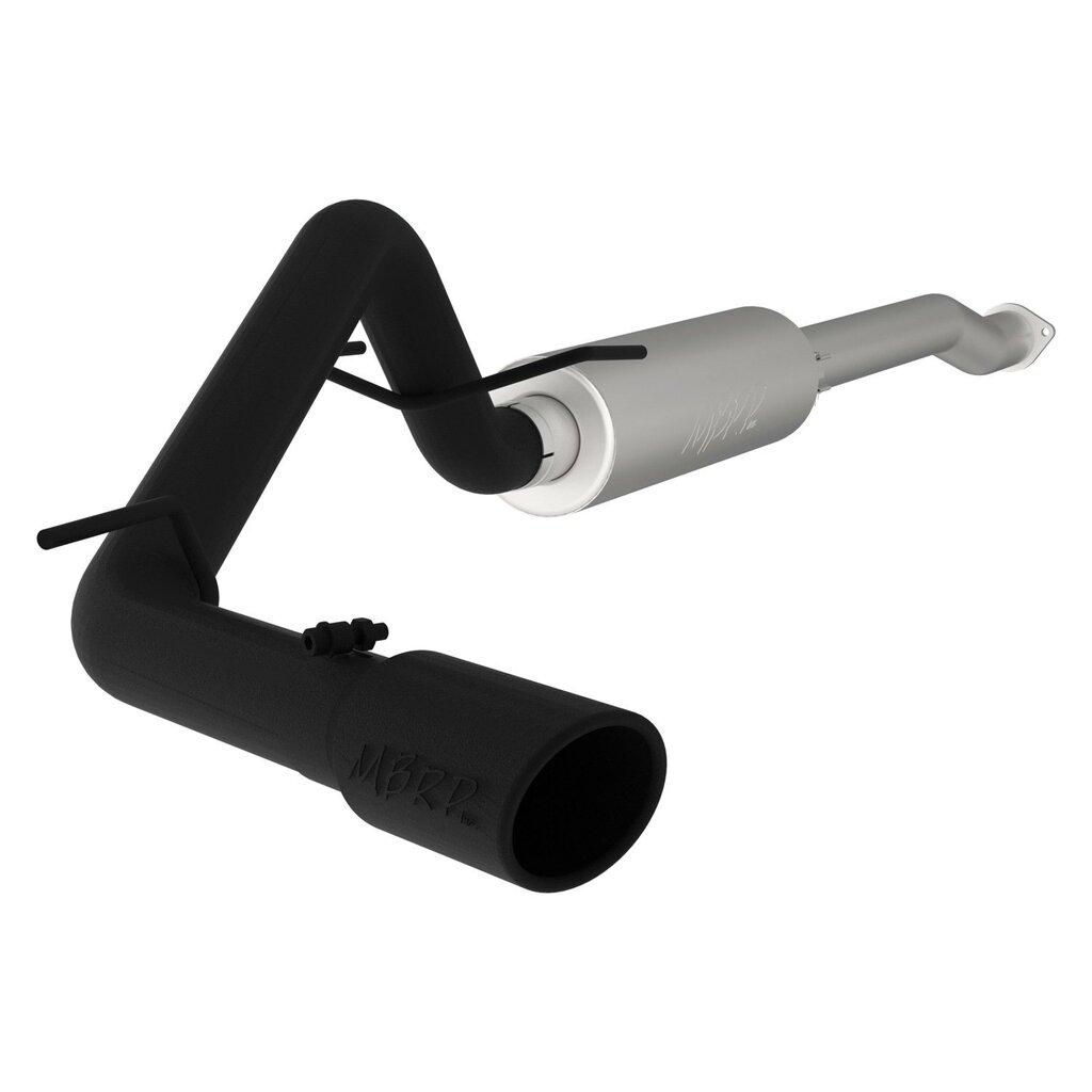 MBRP 3"; Cat Back; Single Side Exit; Black (2016-2020 Tacoma) - S5338BLK
