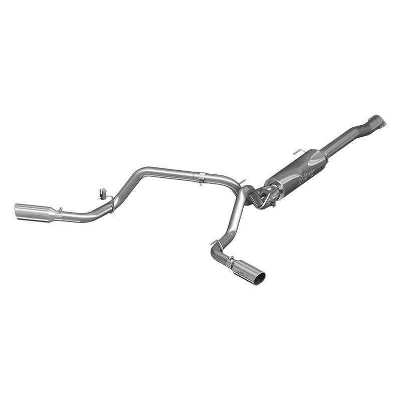 MBRP 3"; Cat Back; Dual Split Side; T409 (2016-2020 Tacoma) - S5340409