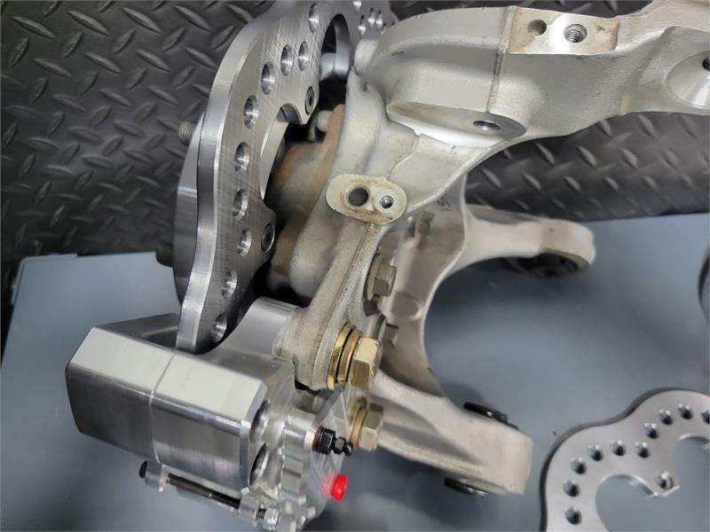 Aerospace Components 4 Piston Pro-Lite Rear Drag Race Kit (2024-2026 Mustang) - AC-650P