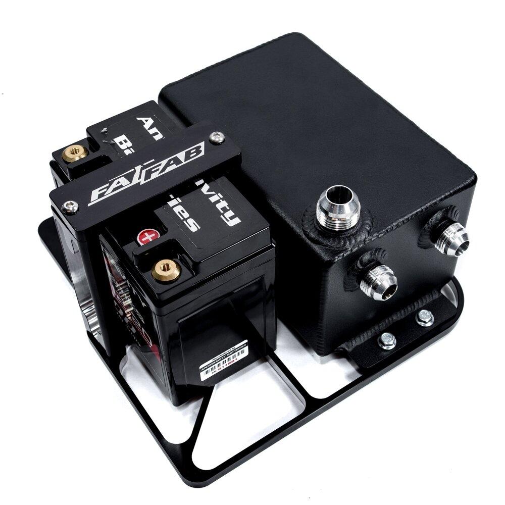 Fathouse Fabrications S550 Anti-Gravity Battery Skeleton Catch Can Combo