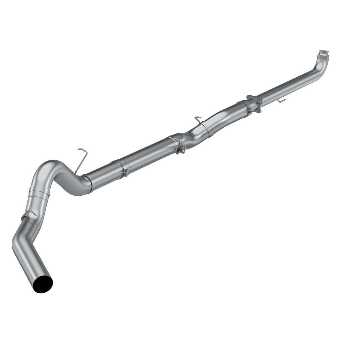MBRP 5in. Downpipe-Back, Single Side, No Muffler, T409 (2001-2004 Chevrolet, GMC Fitment) - S60210SLM