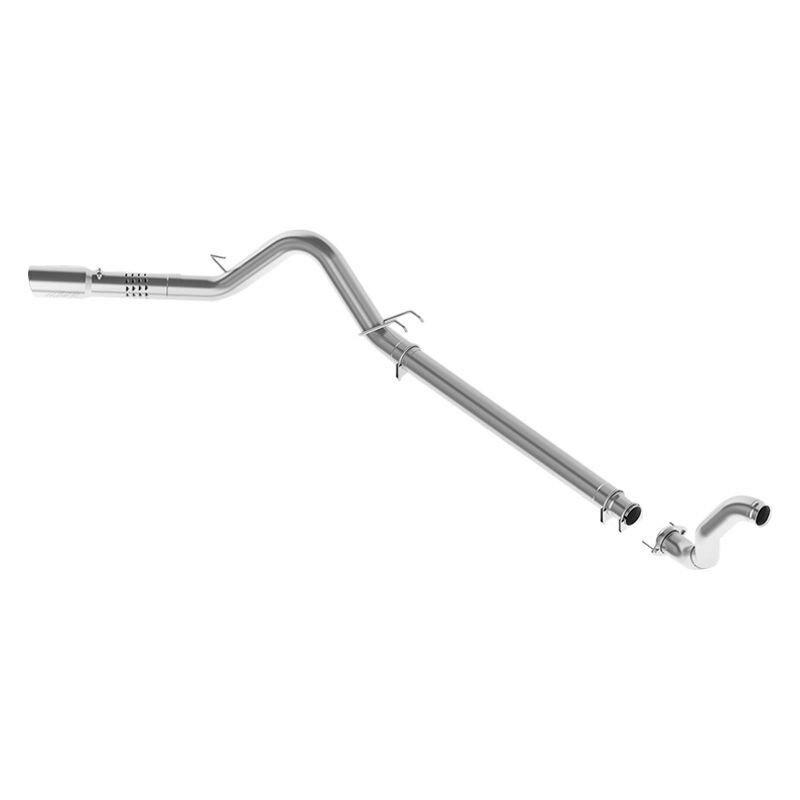 MBRP 4in. Filter Back; Single Side Exit; AL+Down Pipe; Carb EO#D-763-1 (2008-2010 F-350 Super Duty,2008-2010 F-450 Super Duty,2008-2010 F-250 Super Duty) - S6282AL