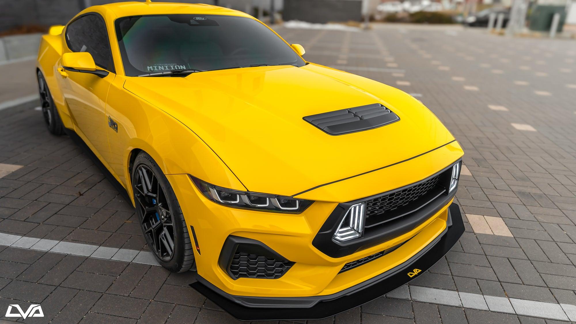 LiquiVinyl V.2 Front Splitter (2024-2026 Mustang) - LVA-S650-V2-FS