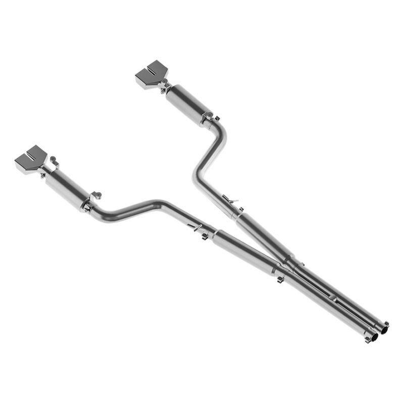MBRP 3in. Cat Back; Dual Split Rear; T304 (2009-2014 Challenger) - S7104304