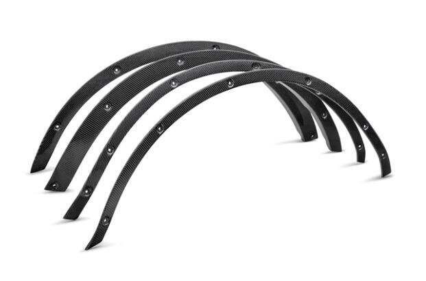 Anderson Composite Carbon Fiber Fender Flare Delete Kit - Front & Rear (2021-2025 Ford Bronco 2-Door) - AC-FDL21FDBR2D