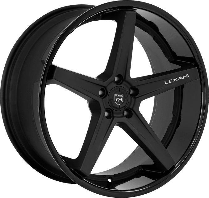 Lexani SAVAGE Wheel 20x10.5, 5x112 Bolt Pattern, 38mm Offset, Painted Finish - Gloss Black - 684-2005-45-38FB