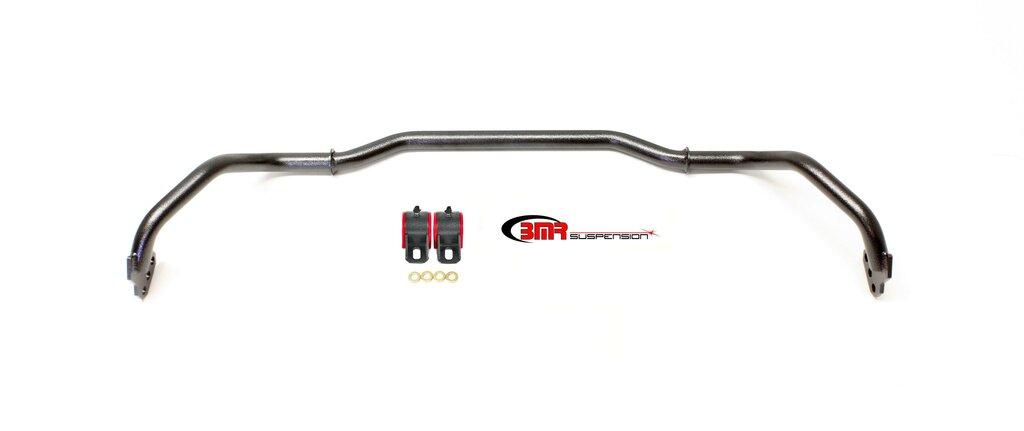 BMR SB038H 2013-2015 5th Gen Camaro Sway Bar Kit With Bushings, Front, Adjustable, Hollow 29mm (Black Hammertone)