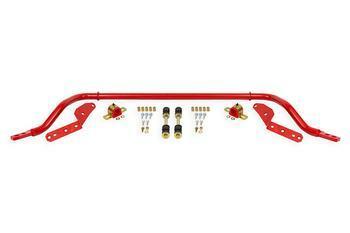 BMR Fabrication Sway Bar Kit, Front, Hollow 1.25", 2-Hole Adjustable - Red (1968-1972 A-Body) - SB401R