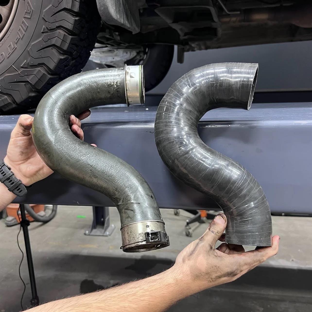 S&B Cold Side Intercooler Pipe for 2019-2022 Mercedes Sprinter 3.0L Diesel - 83-2006