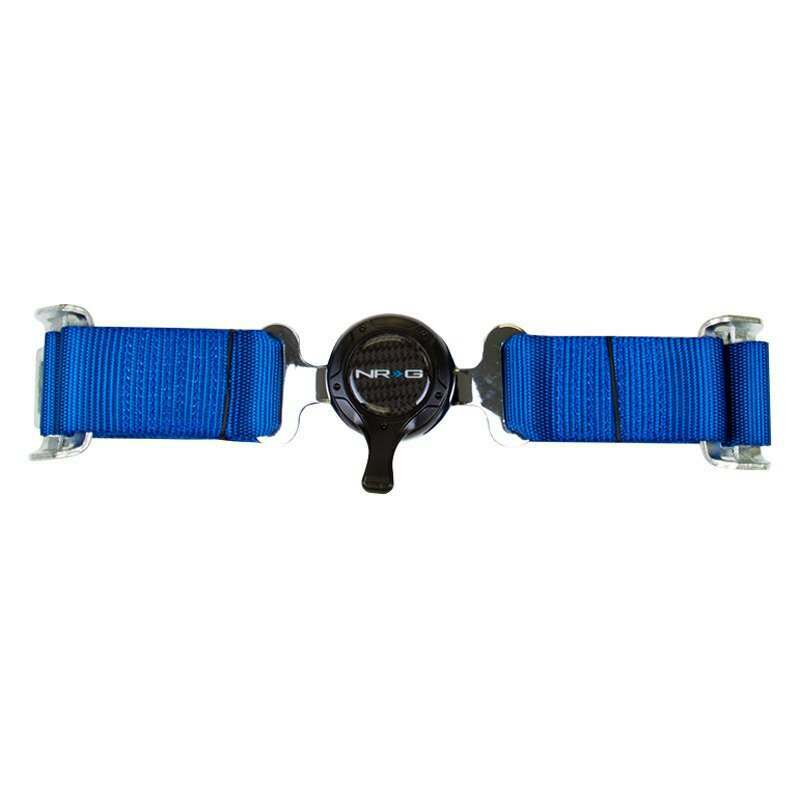 NRG 4 Point Seat Belt Harness / Cam Lock- Blue - SBH-4PCBL