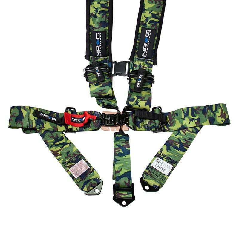 NRG SFI 16.1 5pt 3 inch Seat Belt Harness / Latch Link - Camo - SBH-5PCCAMO-620