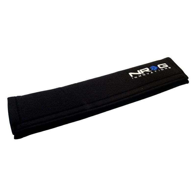 NRG Seat Belt Pads 3.5" (wide) x 17.3" - Black (1piece) Long - SBP-35BK