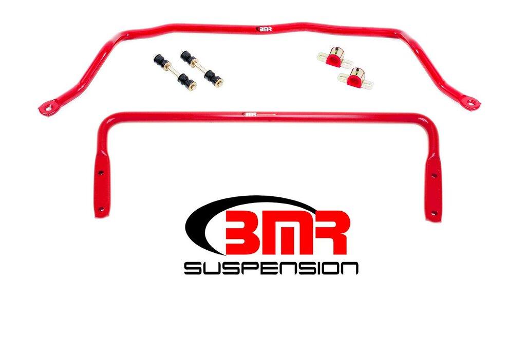 BMR SBP006R 1991-1996 B-Body Sway Bar Package (SB006, XSB003) (Red)
